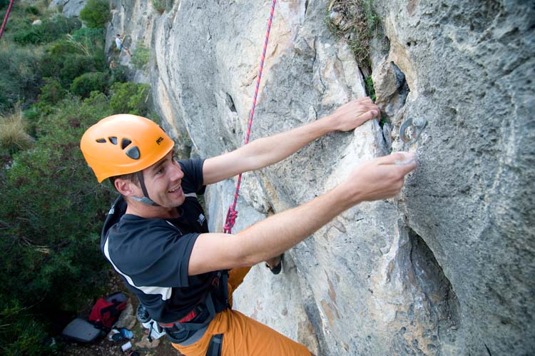 Klettern auf mallorca mit experience mallorca