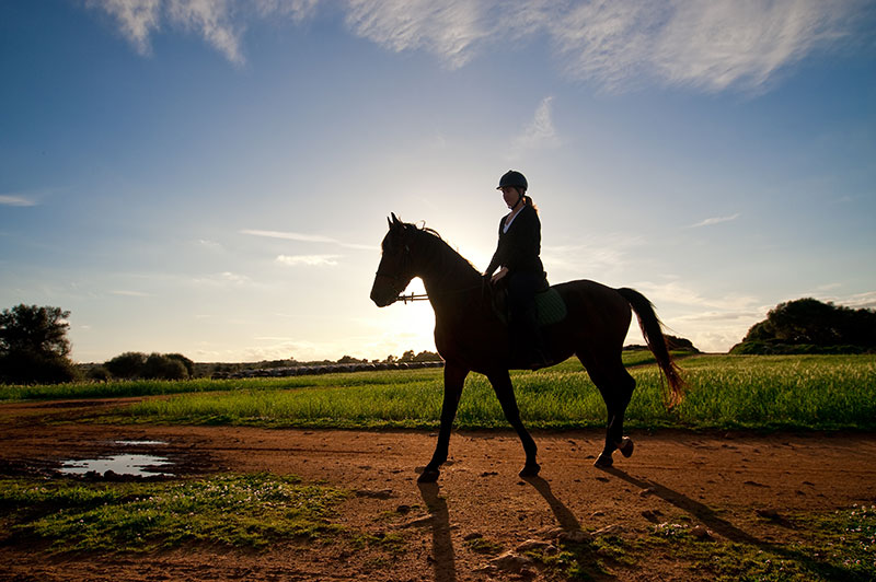 Horse riding with experience mallorca